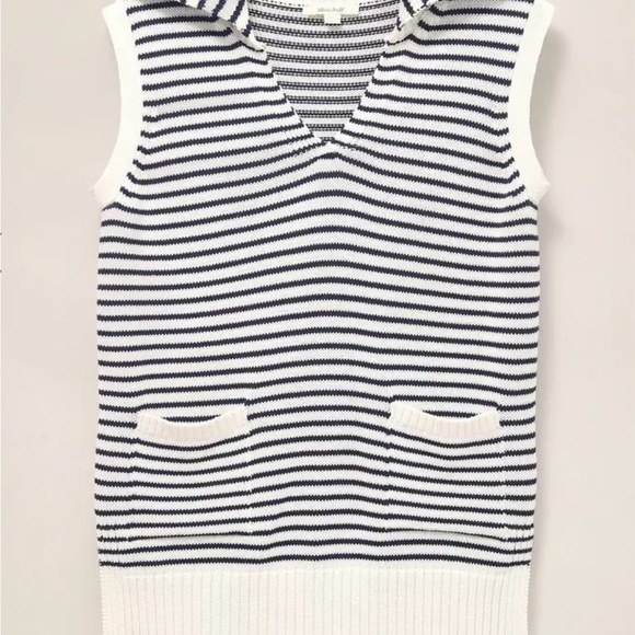 BNWT white stuff nautical striped vest XS - Picture 3 of 5